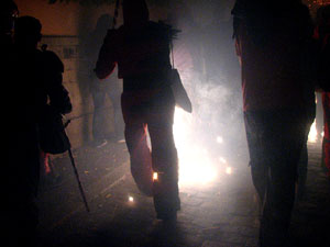 Fires de Sant Narc&iacute;s 2013. El correfoc. 25 anys dels Diables de l'Onyar