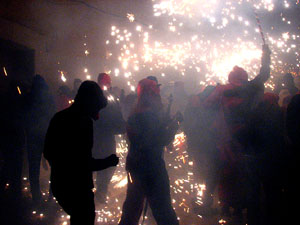 Fires de Sant Narc&iacute;s 2013. El correfoc. 25 anys dels Diables de l'Onyar