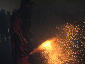 Fires de Sant Narc&iacute;s 2013. El correfoc. 25 anys dels Diables de l'Onyar