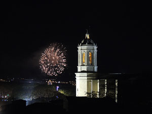 Fires de Sant Narc&iacute;s 2013. Castell de focs artificials