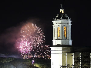 Fires de Sant Narc&iacute;s 2013. Castell de focs artificials