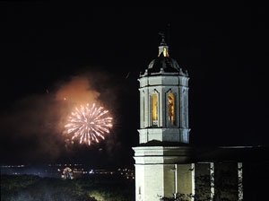 Fires de Sant Narc&iacute;s 2013. Castell de focs artificials