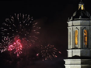 Fires de Sant Narc&iacute;s 2013. Castell de focs artificials