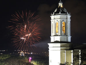 Fires de Sant Narc&iacute;s 2013. Castell de focs artificials