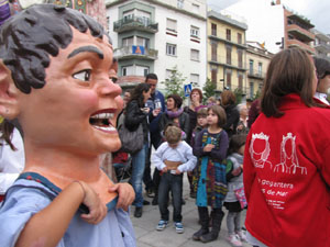 Fires de Sant Narc&iacute;s 2013. Trobada de gegants: la cercavila