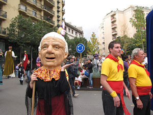 Fires de Sant Narc&iacute;s 2013. Trobada de gegants: la cercavila