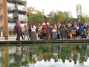 Fires de Sant Narc&iacute;s 2013. Trobada de gegants: la cercavila