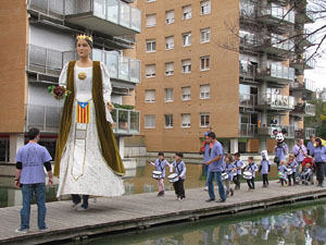 Fires de Sant Narc&iacute;s 2013. Trobada de gegants: la cercavila