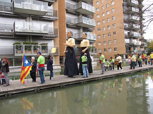 Fires de Sant Narc&iacute;s 2013. Trobada de gegants: la cercavila