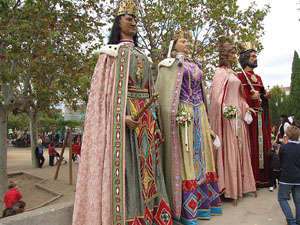 Fires de Sant Narc&iacute;s 2013. Trobada de gegants