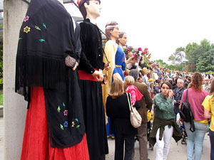 Fires de Sant Narc&iacute;s 2013. Trobada de gegants