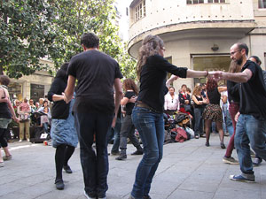Fires de Sant Narc&iacute;s 2013. Lindy Hop al carrer