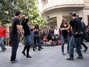 Fires de Sant Narc&iacute;s 2013. Lindy Hop al carrer