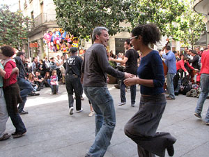 Fires de Sant Narc&iacute;s 2013. Lindy Hop al carrer