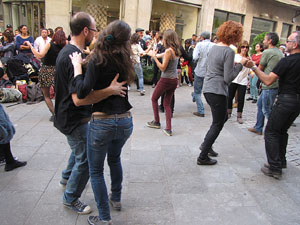 Fires de Sant Narc&iacute;s 2013. Lindy Hop al carrer