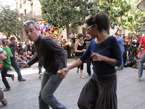 Fires de Sant Narc&iacute;s 2013. Lindy Hop al carrer