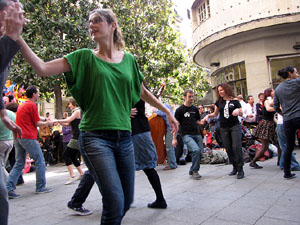 Fires de Sant Narc&iacute;s 2013. Lindy Hop al carrer