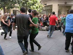 Fires de Sant Narc&iacute;s 2013. Lindy Hop al carrer