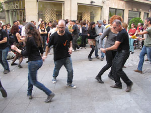 Fires de Sant Narc&iacute;s 2013. Lindy Hop al carrer