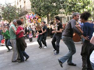 Fires de Sant Narc&iacute;s 2013. Lindy Hop al carrer