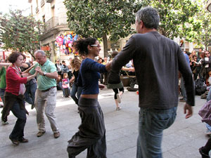 Fires de Sant Narc&iacute;s 2013. Lindy Hop al carrer