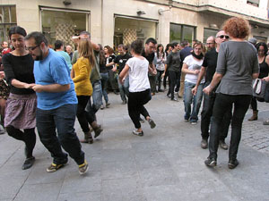 Fires de Sant Narc&iacute;s 2013. Lindy Hop al carrer