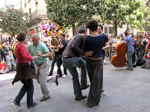 Fires de Sant Narc&iacute;s 2013. Lindy Hop al carrer
