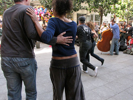 Fires de Sant Narc&iacute;s 2013. Lindy Hop al carrer