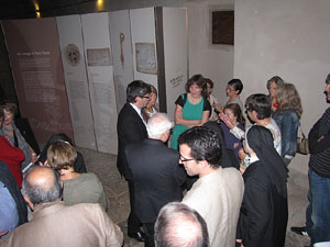 Fires de Sant Narc&iacute;s 2013. Inauguraci&oacute; exposici&oacute; La Girona Medieval al monestir de Sant Daniel