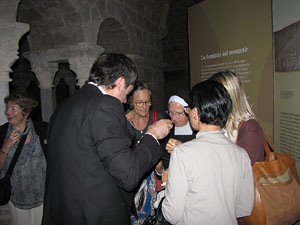 Fires de Sant Narc&iacute;s 2013. Inauguraci&oacute; exposici&oacute; La Girona Medieval al monestir de Sant Daniel