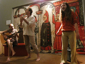 Fires de Sant Narc&iacute;s 2013. Microteatre al Museu d'Hist&ograve;ria dels Jueus