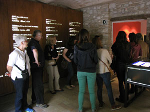 Fires de Sant Narc&iacute;s 2013. Microteatre al Museu d'Hist&ograve;ria dels Jueus