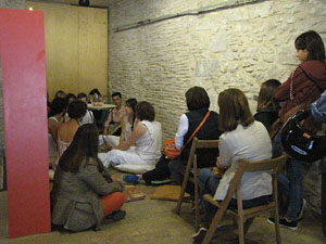 Fires de Sant Narc&iacute;s 2013. Microteatre al Museu d'Hist&ograve;ria dels Jueus