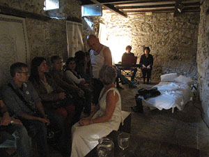 Fires de Sant Narc&iacute;s 2013. Microteatre al Museu d'Hist&ograve;ria dels Jueus