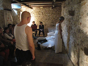 Fires de Sant Narc&iacute;s 2013. Microteatre al Museu d'Hist&ograve;ria dels Jueus