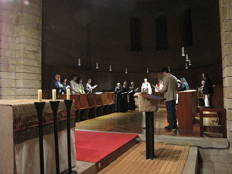 Vespres de Sant Narc&iacute;s al monestir de Sant Daniel