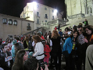 Fires de Sant Narc&iacute;s 2013. 2a. Zombie Walk de Girona dins el Festival Acocollona't