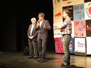 Festival Internacional de Teatre Amateur FITAG. Inauguraci&oacute; al Teatre Municipal