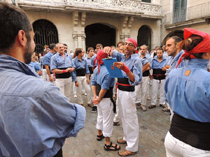 Arribada de la Flama del Canig&oacute; 2014
