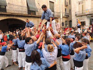 Arribada de la Flama del Canig&oacute; 2014