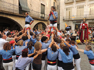 Arribada de la Flama del Canig&oacute; 2014