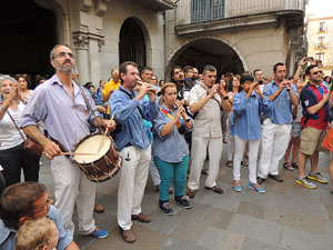 Arribada de la Flama del Canig&oacute; 2014