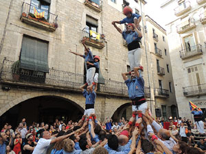 Arribada de la Flama del Canig&oacute; 2014