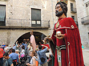Arribada de la Flama del Canig&oacute; 2014