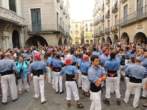 Arribada de la Flama del Canig&oacute; 2014