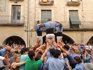 Arribada de la Flama del Canig&oacute; 2014