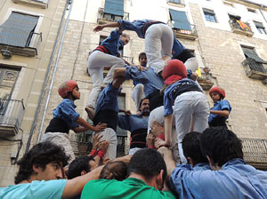 Arribada de la Flama del Canig&oacute; 2014