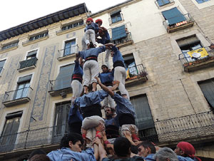 Arribada de la Flama del Canig&oacute; 2014