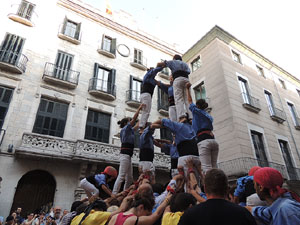 Arribada de la Flama del Canig&oacute; 2014