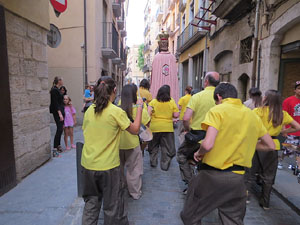 Arribada de la Flama del Canig&oacute; 2014